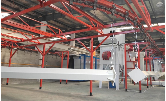 無錫靜電噴塑 噴漆噴塑生產(chǎn)線